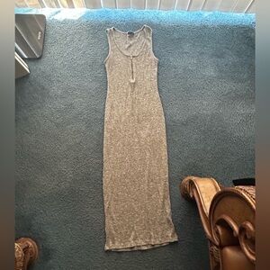 UK2LA Gray Maxi Dress
